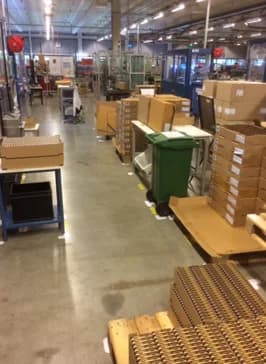 Materialversorgung in der Produktion